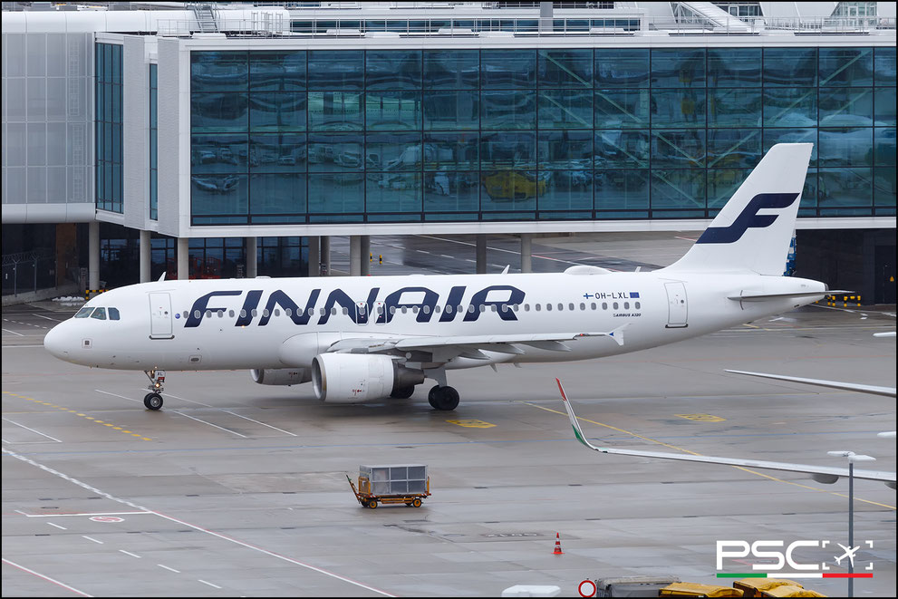 OH-LXL Airbus A320-214 2146  CFM56-5B4/P  Finnair 2003 @ Munich MUC 02 2026 © Piti Spotter Club Verona