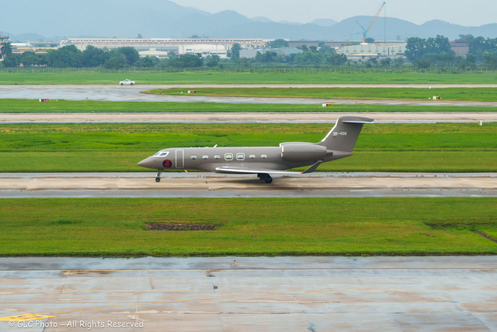 OK-VOS Gulfstream GVII-G500 72090  PW814GA   2022 @ Hanoi  07 2025 © Piti Spotter Club Verona