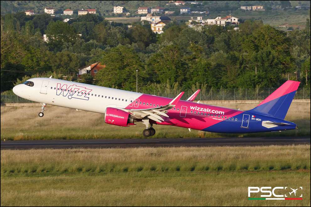 9H-WDH Airbus A321-271NX 11217  PW1133G-JM  Wizz Air Malta>Wizz Air 2023 @ Tirana TIA 05 2026 © Piti Spotter Club Verona