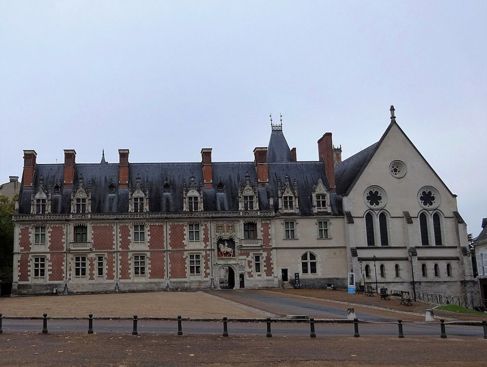 L'entrée du château de Blois