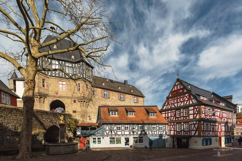 Burg Idstein im Taunus in Hessen