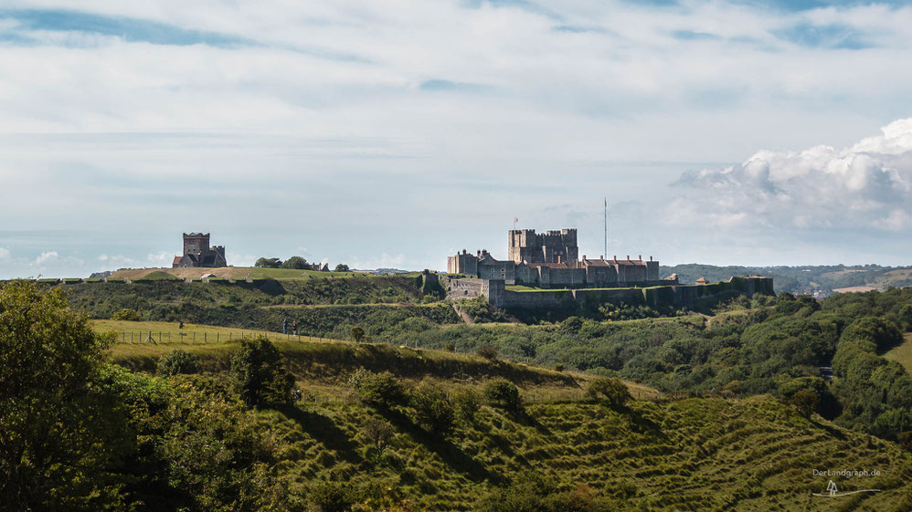 Dover Castle in Kent, England