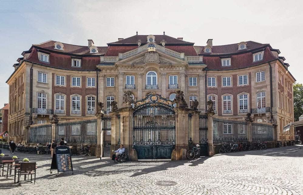 Erbdrostenhof in Münster im Münsterland
