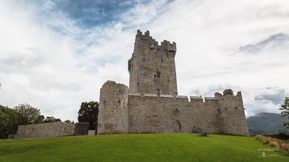 Ross Castle in Killarney in Irland