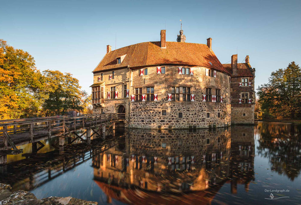 Burg Vischering in Lüdinghausen im Münsterland (Architekturfotograf Burgen & Schlösser)