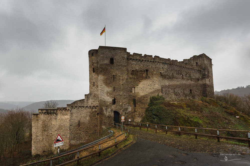 Ruine der Burg Hohenstein in Hessen