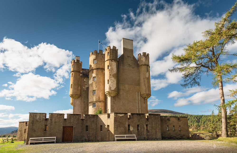 Braemar Castle in Braemar in Schottland