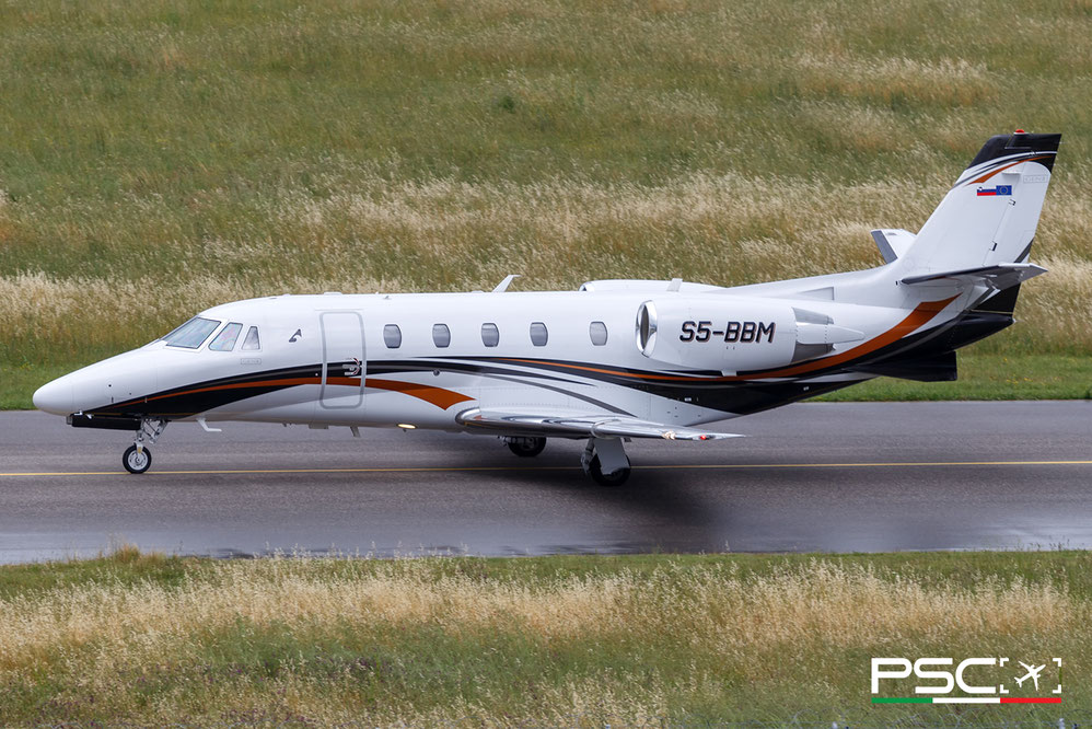 S5-BBM Cessna 560XL Citation XLS Gen2 560-6333  PW545C  Air Adriatic 2022 @ Tirana TIA 05 2026 © Piti Spotter Club Verona