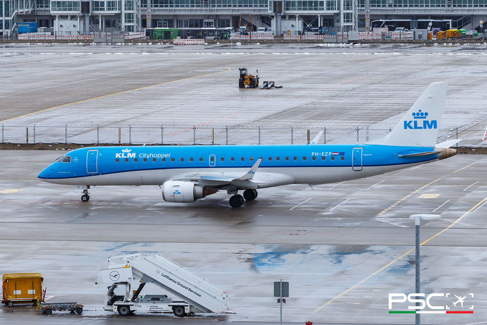 PH-EZP Embraer ERJ 190 ST 19000347  CF34-10E5  KLM Cityhopper 2010  @ Munich MUC 02 2026 © Piti Spotter Club Verona