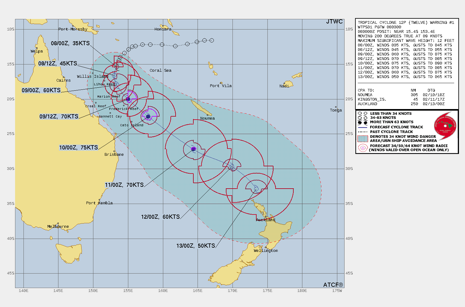 Tropical Cyclone Gabrielle Storm Science Australia