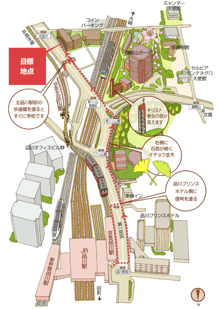 東京都内地図 イラストマップ ワークスプレス株式会社
