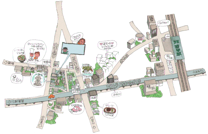 地域別イラス マップ作成 日本 世界 地図作成やイラストマップ作成ならmap制作専門 ワークスプレス株式会社