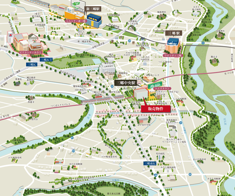 立体地図 鳥瞰図 日本 地図作成やイラストマップ作成ならmap制作専門 ワークスプレス株式会社