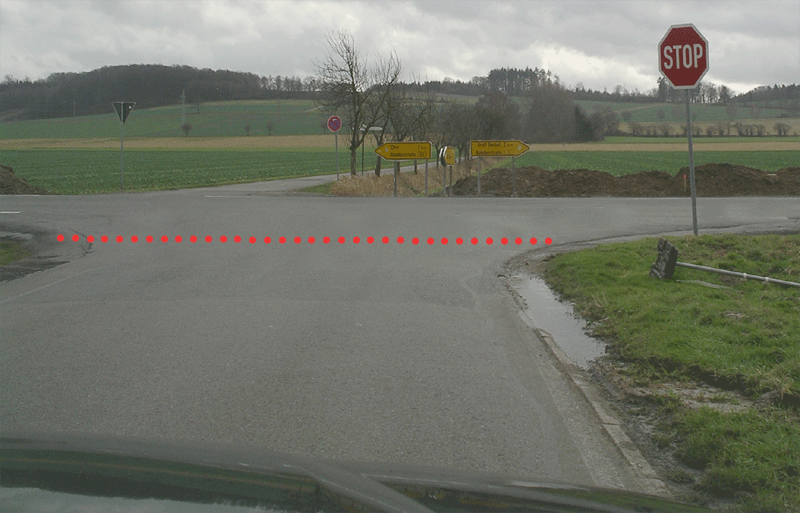Wo muss ich beim StopSchild eigentlich anhalten? Führerschein sicher bestehen. Hilfe und Wo muss ich beim StopSchild eigentlich anhalten? Führerschein sicher bestehen. Hilfe und