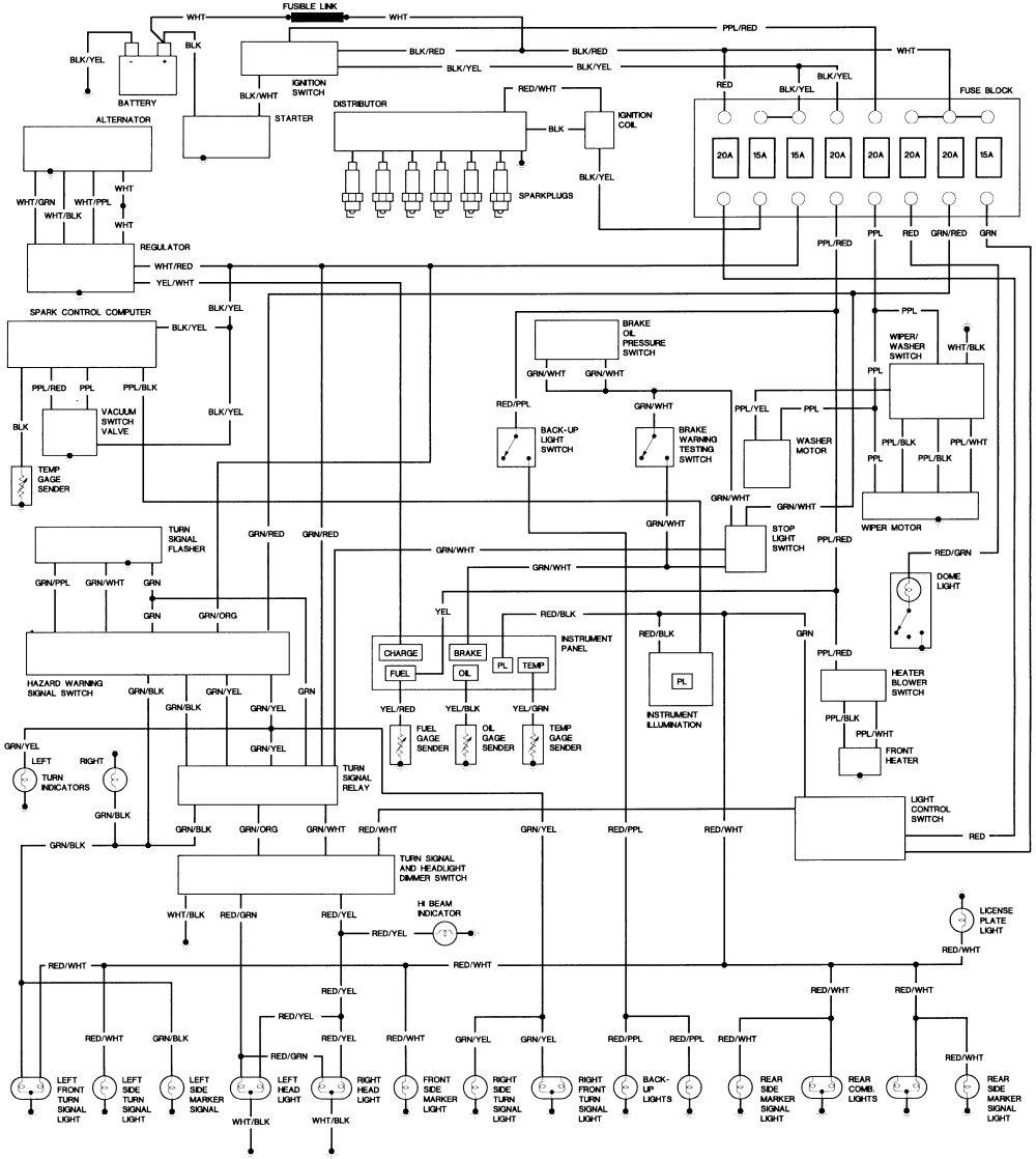TOYOTA FJ40 Wiring Diagrams Car Electrical Wiring Diagram