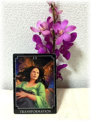 たまゆら占い（藍）サイキックタロットカード 黒11～21