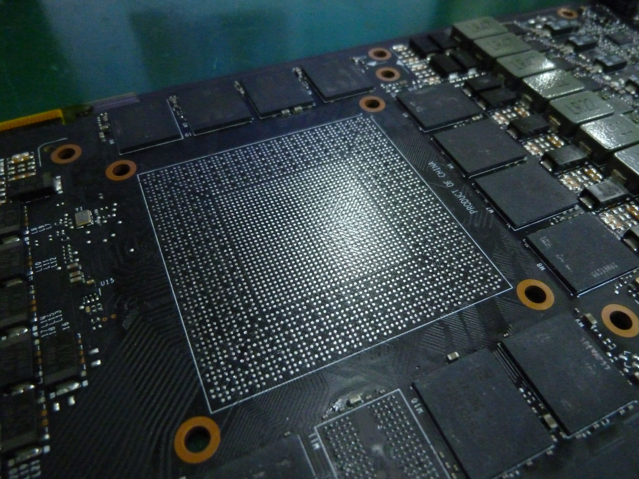 Msi Geforce Rtx 80 グラフィックボード半田割れ修理 Studio Yamada
