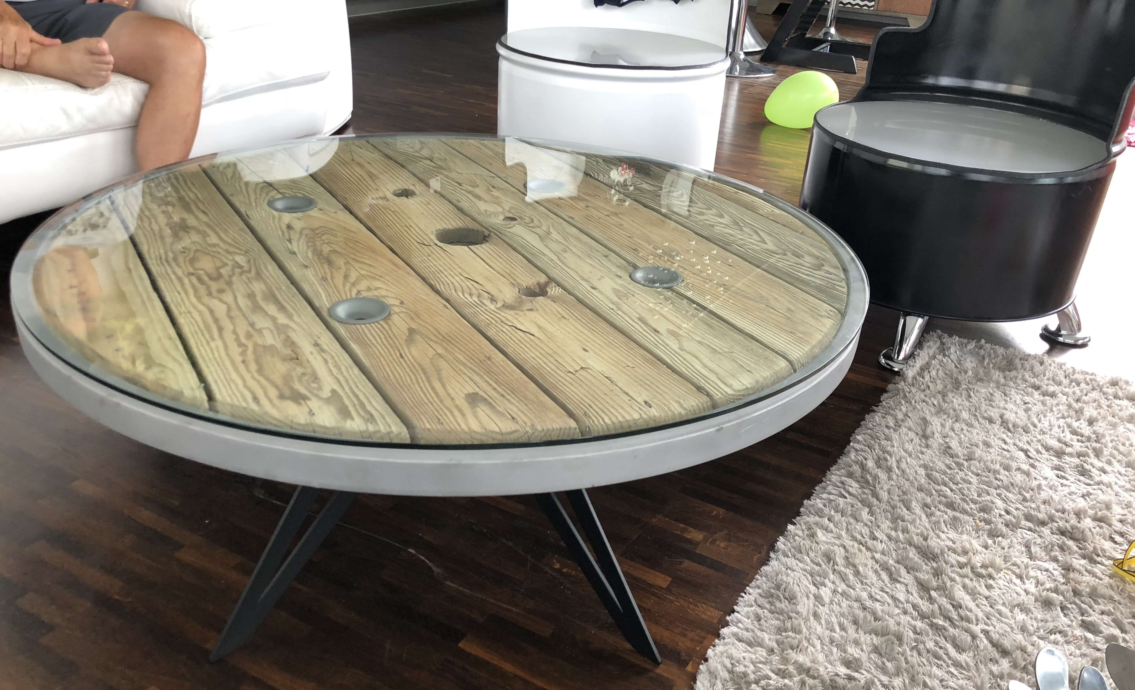 Pied de table basse en métal 100 Made in France piedtable.fr