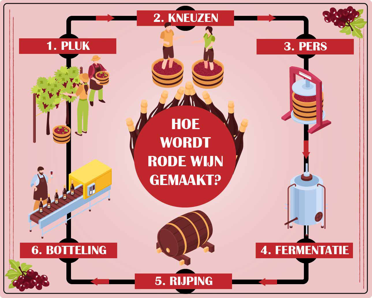 Hoe wordt rode wijn gemaakt? Wijn Wine Wein