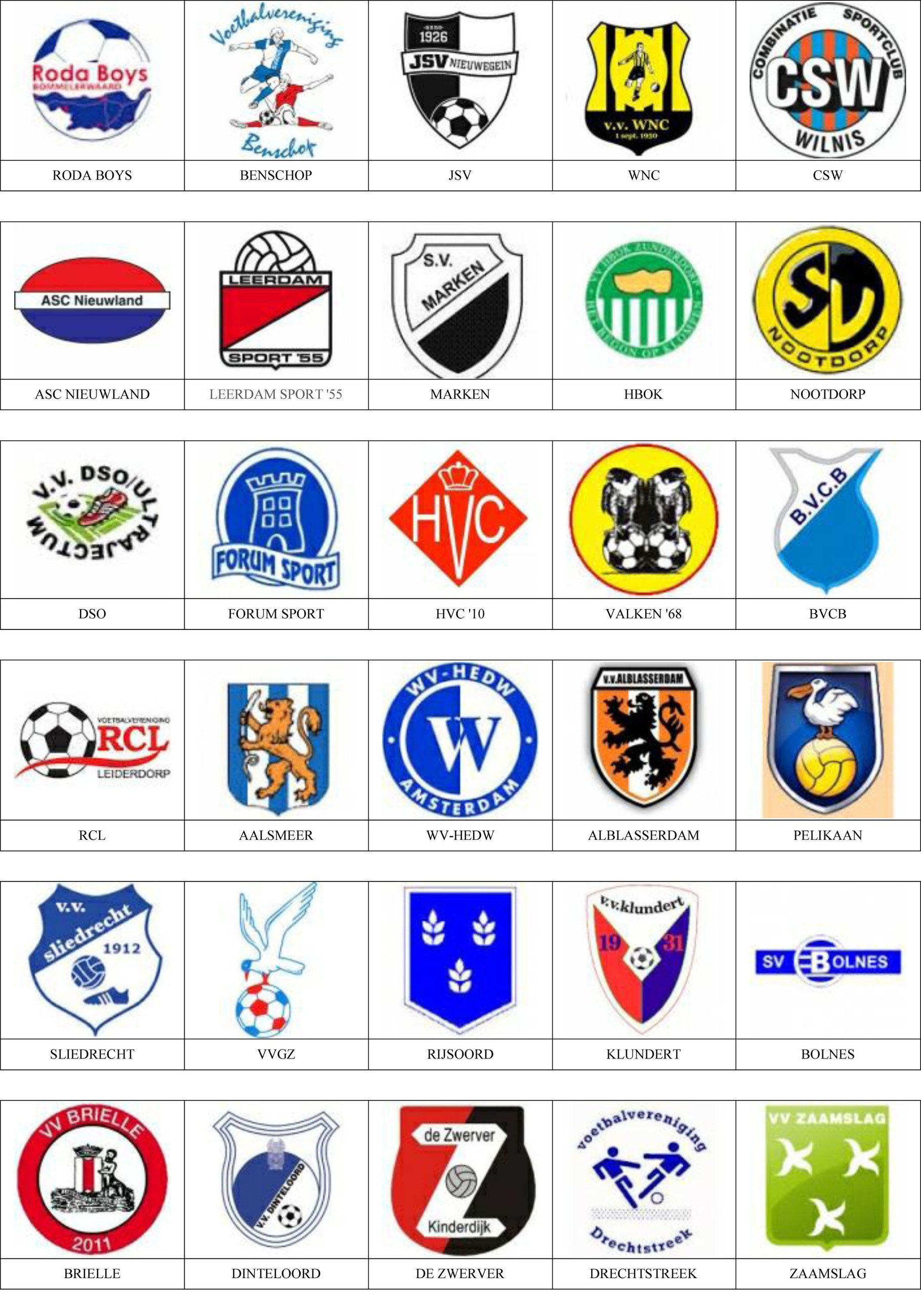 Holanda Pins De Escudos Insiginas De Equipos De Futbol