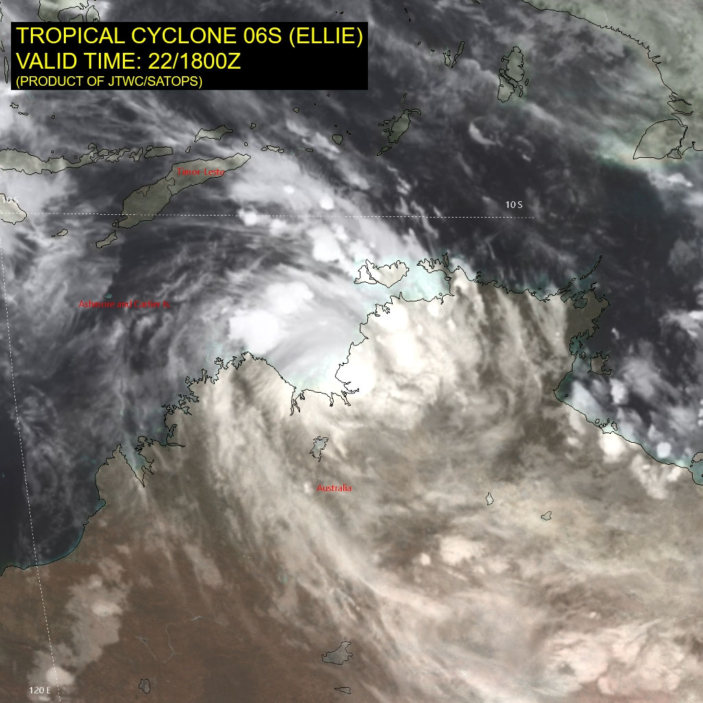Tropical Cyclone Ellie Storm Science Australia
