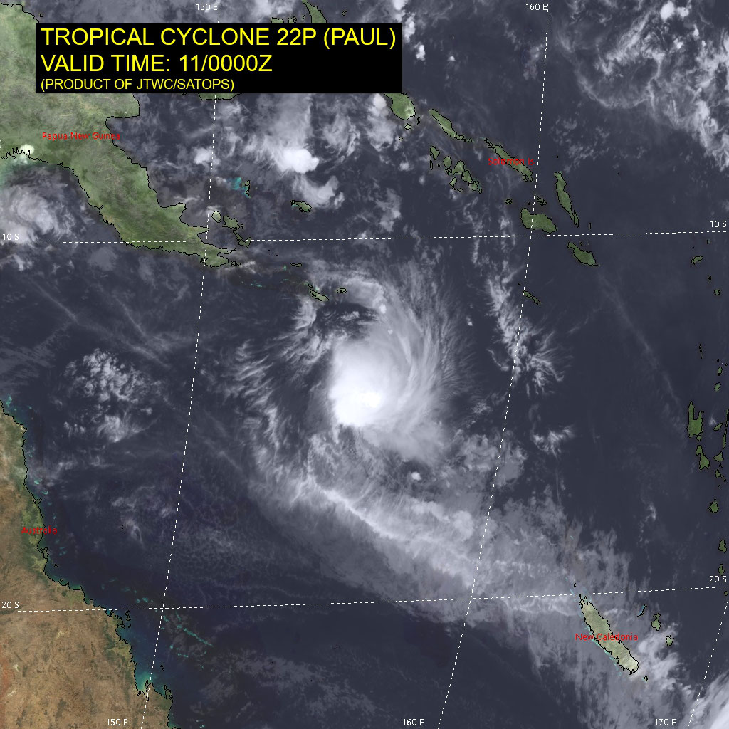 Tropical Cyclone Paul - Storm Science Australia