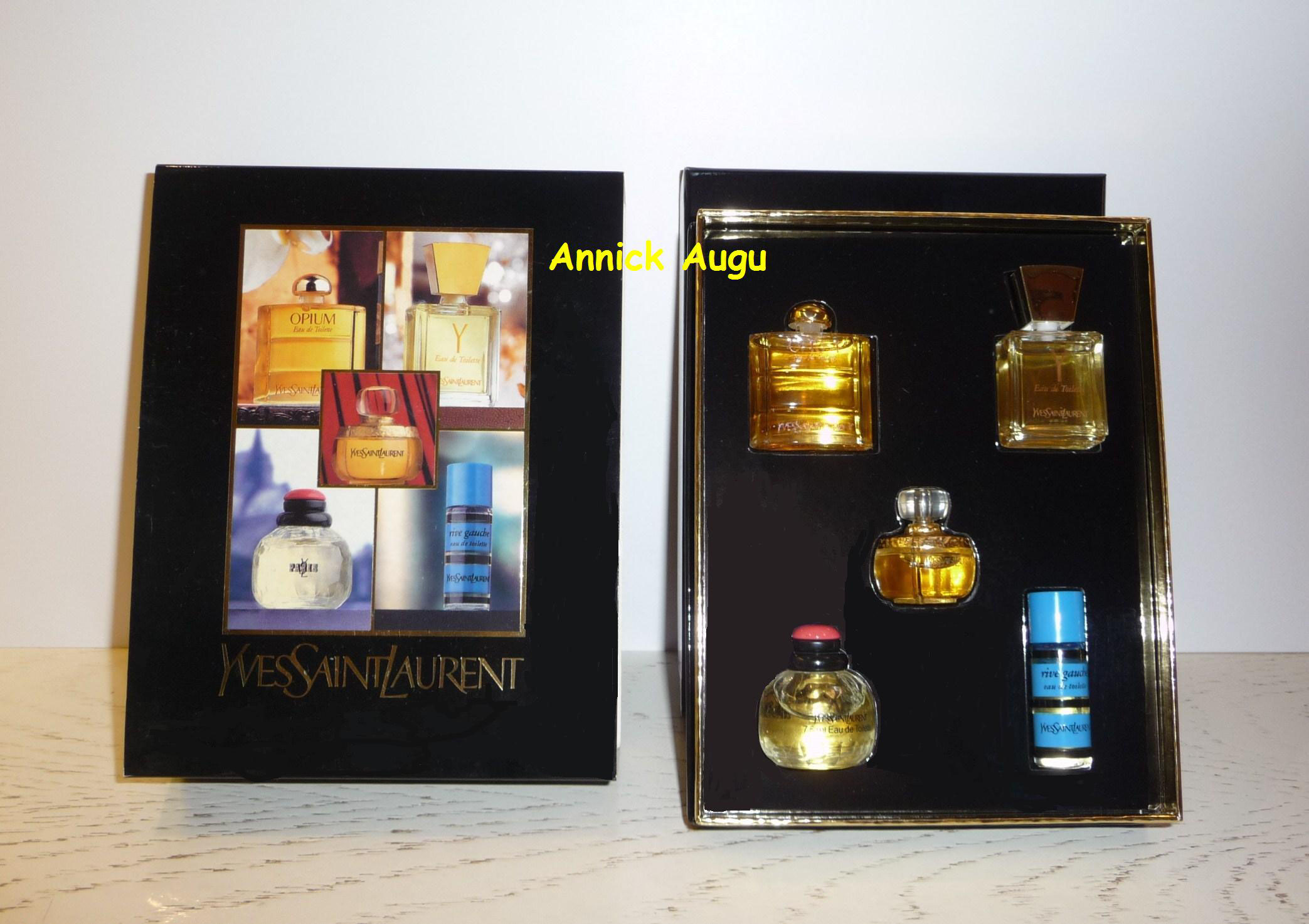 Yves Saint Laurent Coffrets Collectionsautourduparfum Par Annick Augu