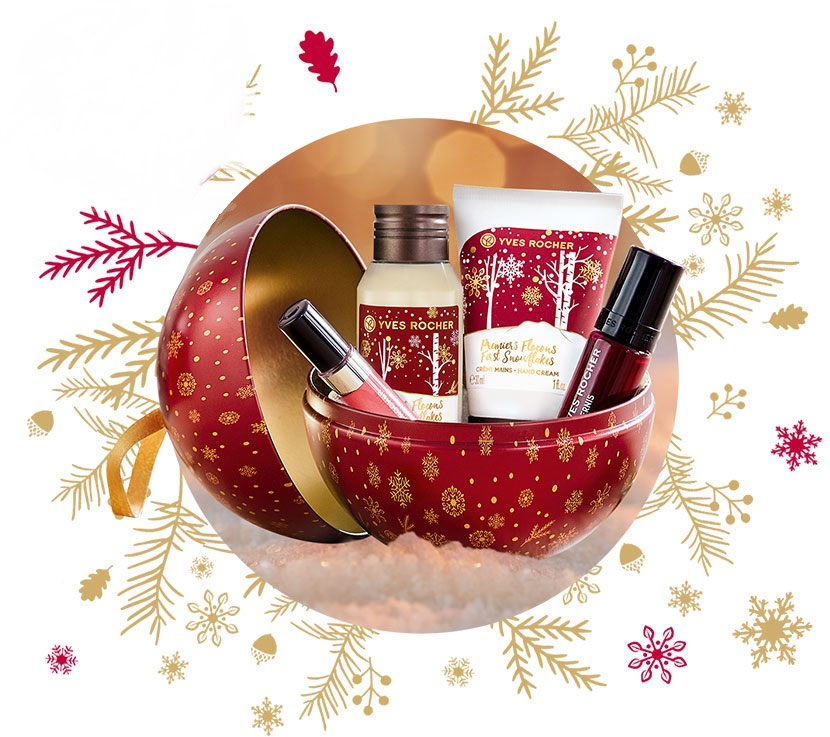 Boule De Noel Yves Rocher YVES ROCHER - FLACONS : - collectionsautourduparfum par Annick Augu
