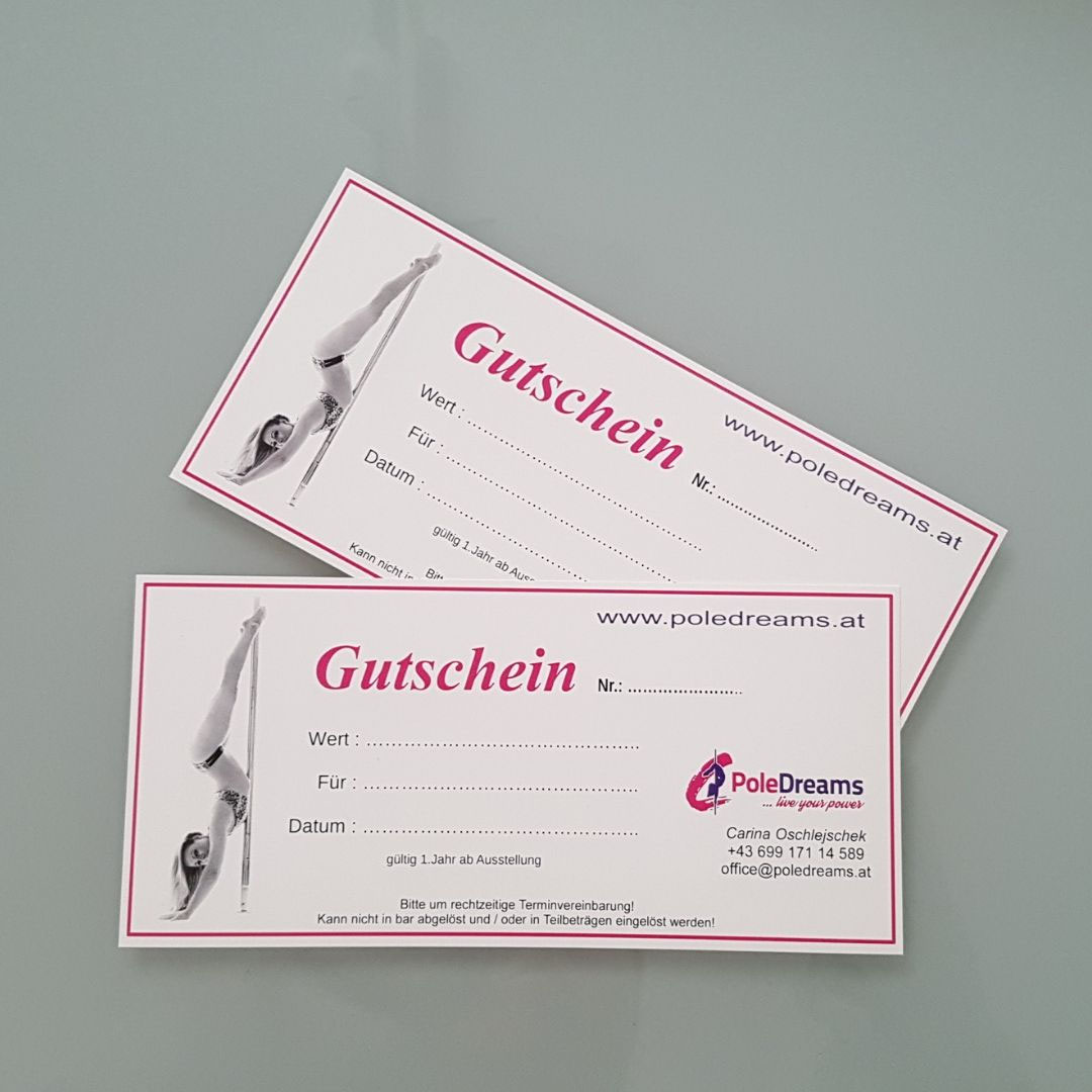 Gutscheine Ganzheitliche Gesundheit durch Poledance & Energiearbeit