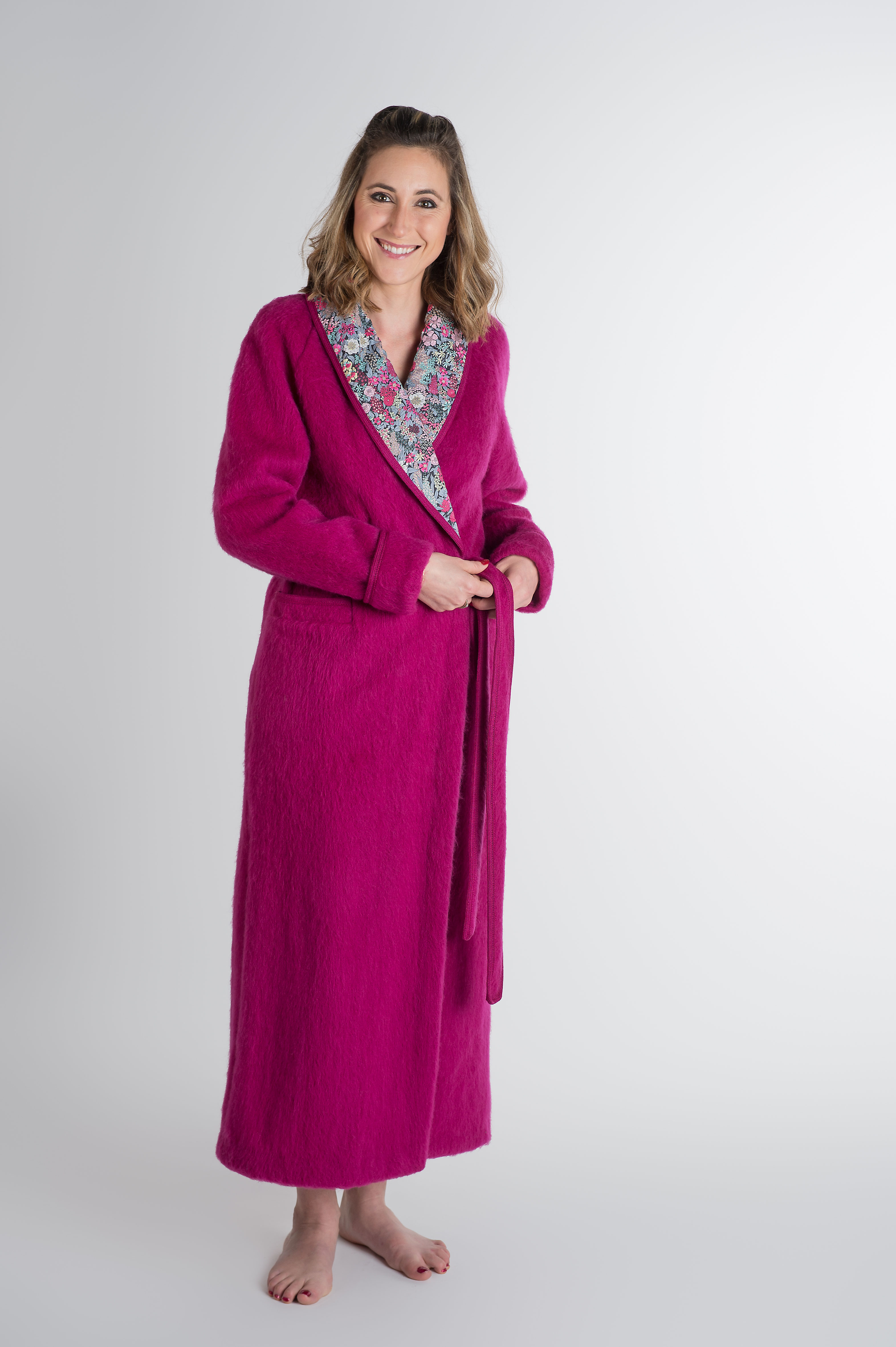 EBoutique Femmes robes de chambre laine des pyrenees Robes de