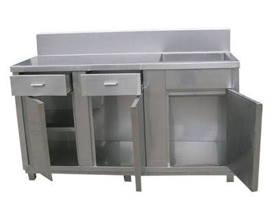 GABINETES - MUEBLES DE ACERO INOXIDABLE