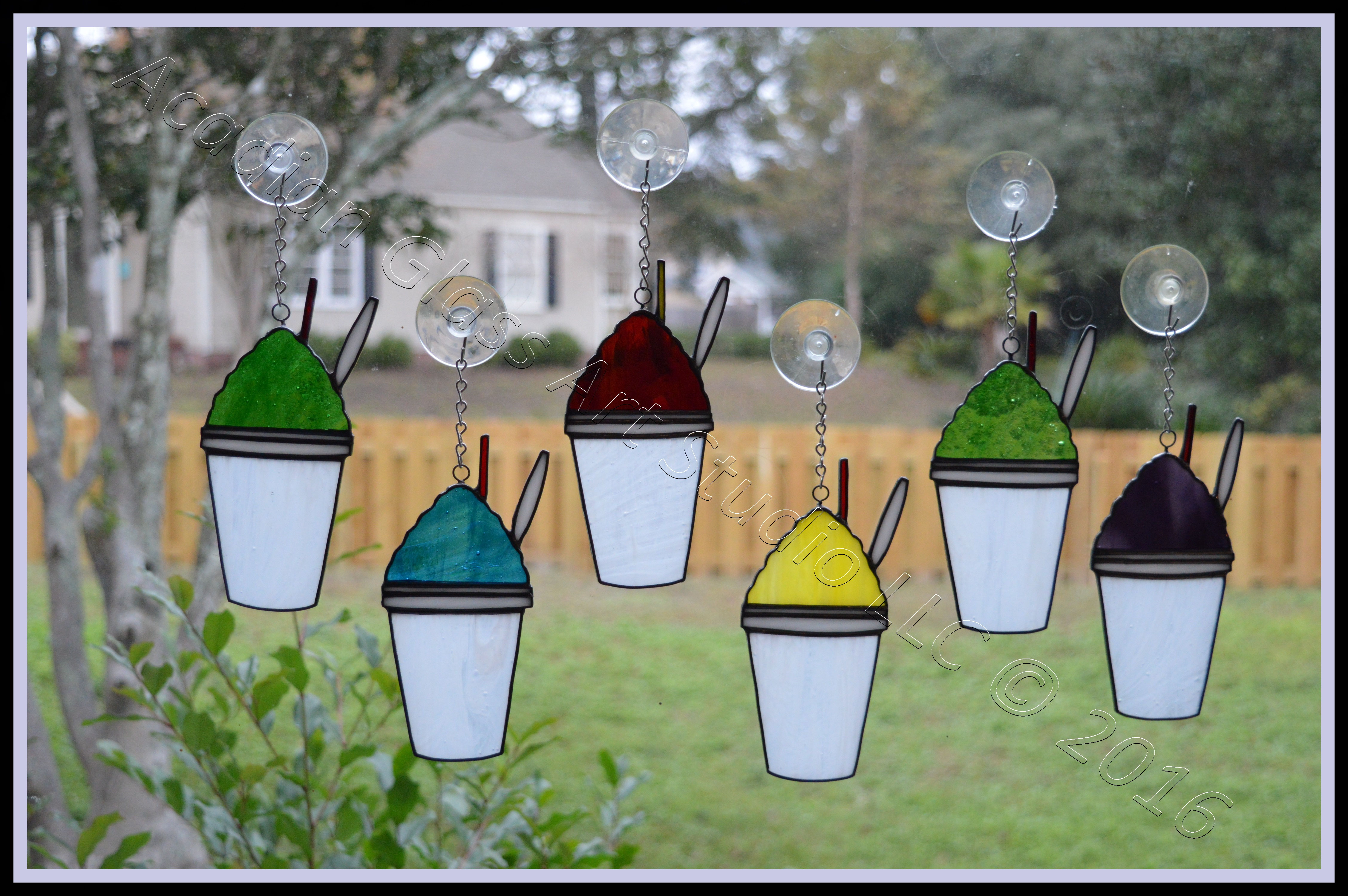 Stained Glass Suncatchers Picture Gallery Acadian Glass Art Studio LLC