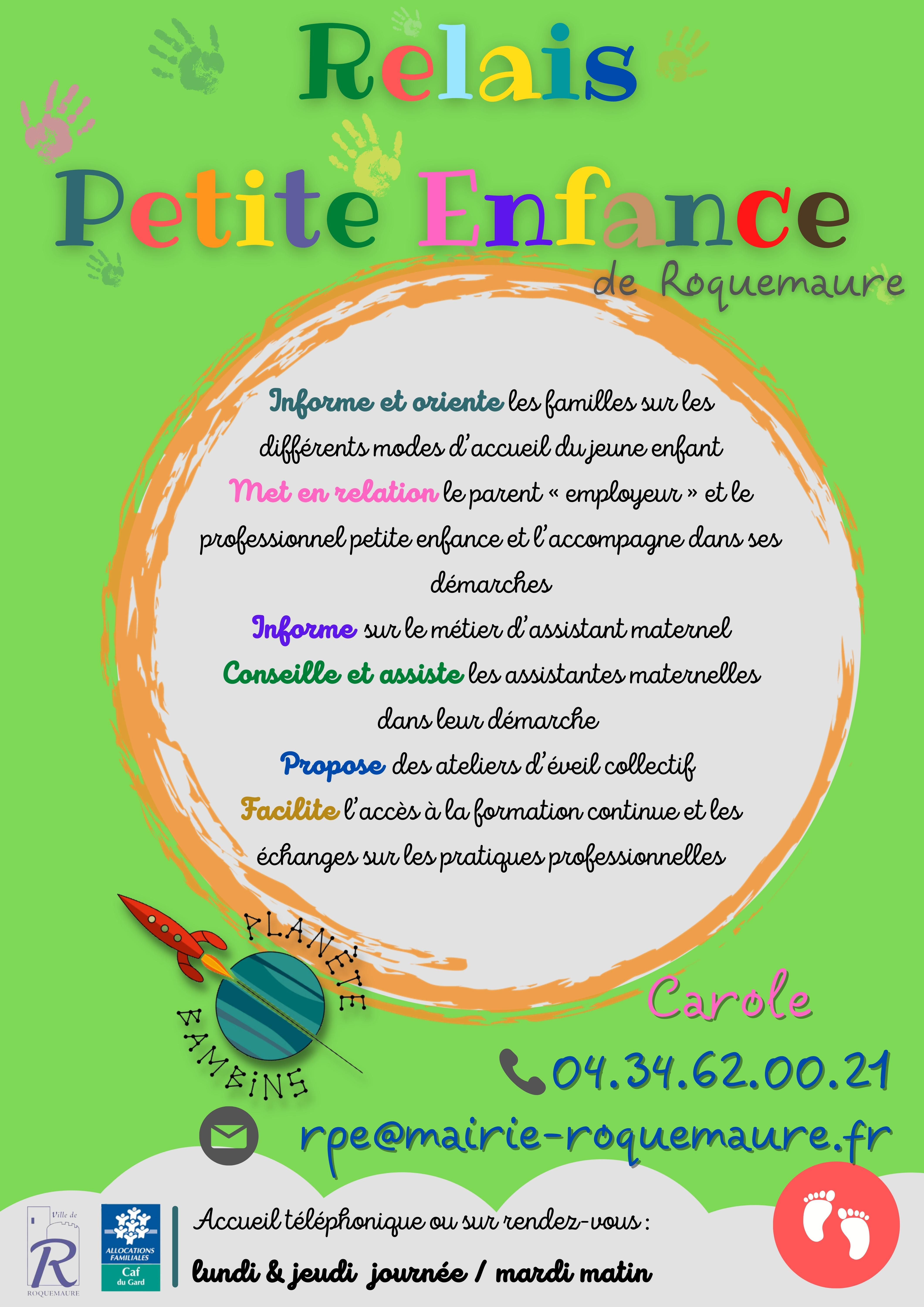 Relais Petite Enfance de Roquemaure Site de la Ville de Roquemaure
