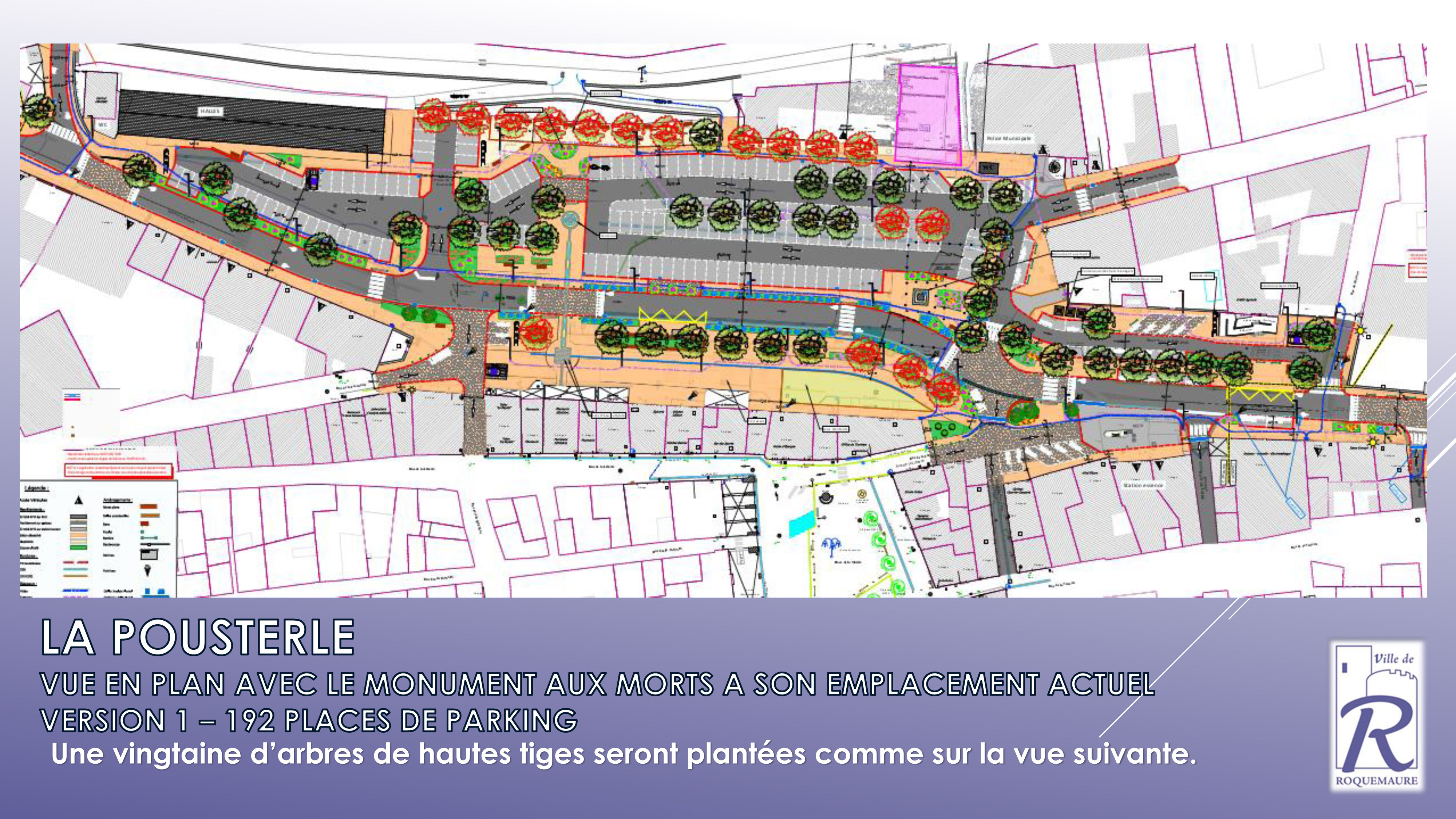 Travaux Bd National Site de la Ville de Roquemaure