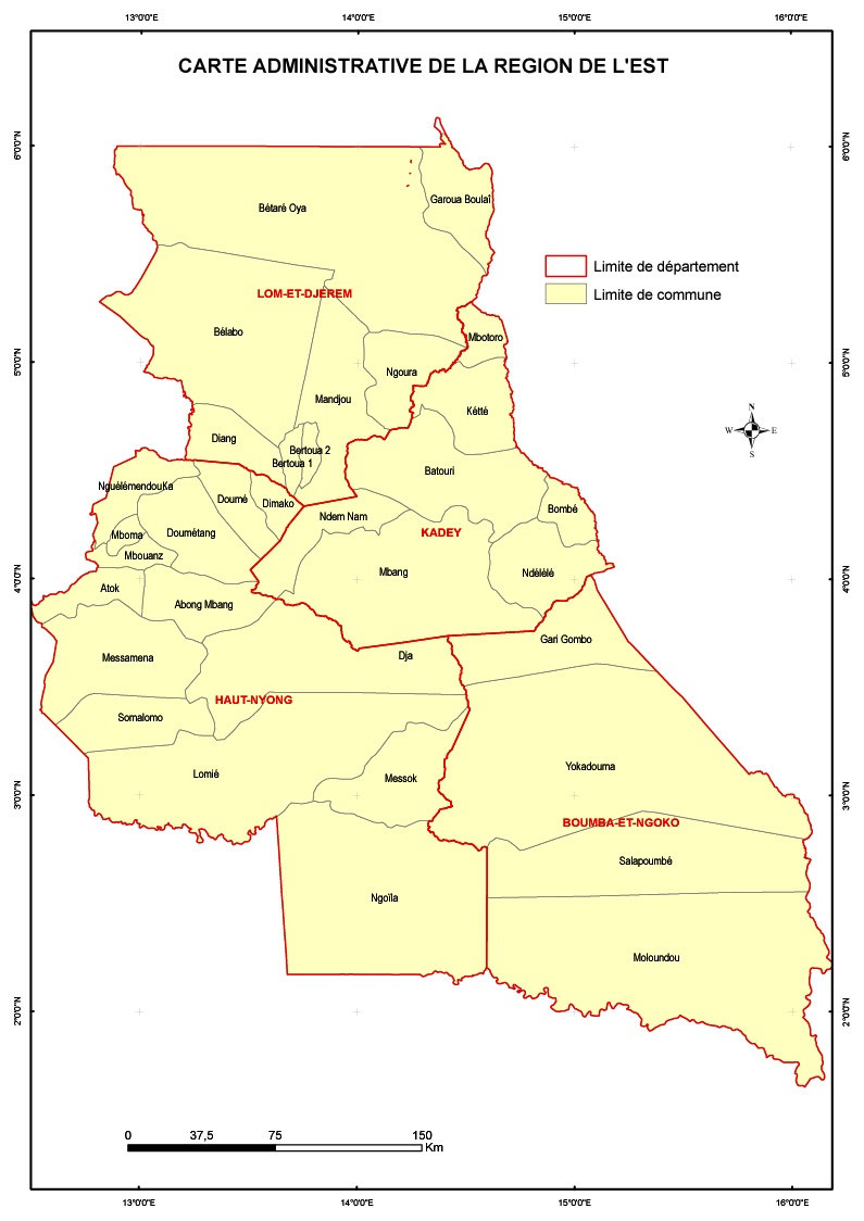 Département de la KADEY Osidimbea La Mémoire du Cameroun. Encyclopédie, Annuaire. Actualité