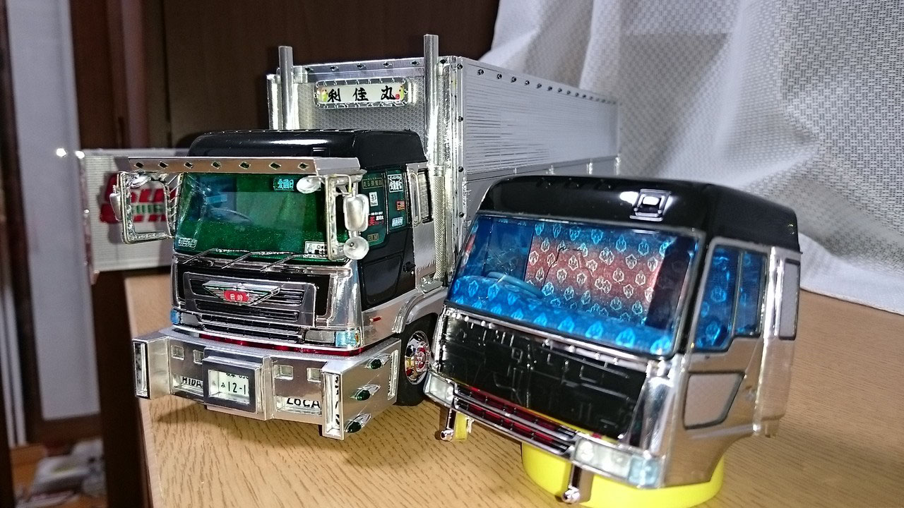 なんちゃって 奥目仕様 Michimaru Style デコトラプラモデル 建設機械モデル コレクション なんちゃって 奥目仕様 Michimaru Style デコトラプラモデル 建設機械モデル コレクション
