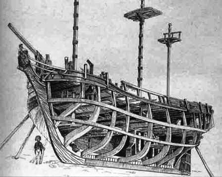 El Casco 1 Partes Y Estructura Singladuras Por La Historia Naval