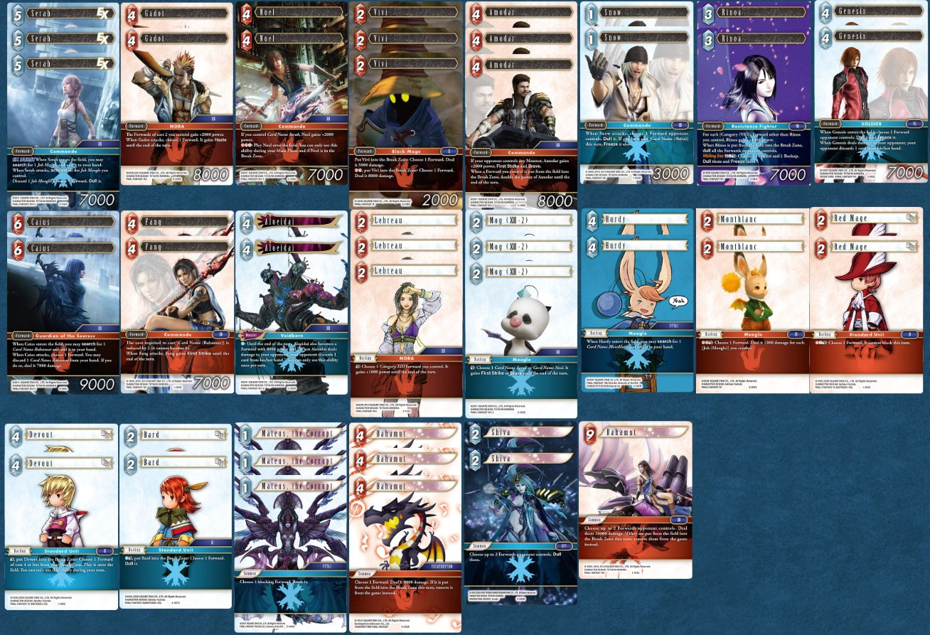 Final Fantasy XIII Starter Deck Review