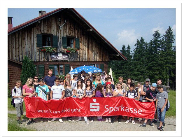 Ein Dankeschön an die Sparkasse Singen / Radolfzell - Beethovenschule Gemeinschaftsschule Singen