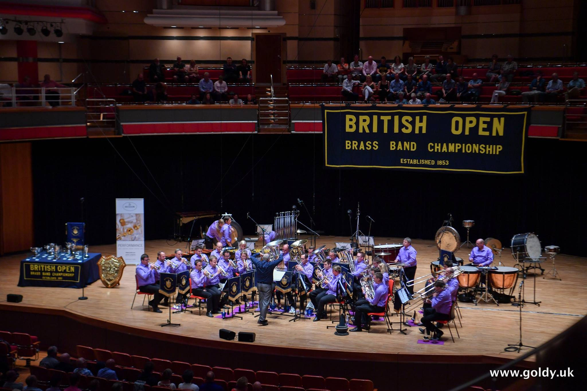 Konzertankündigung Gala Konzert der Brass Band Willebroek Thomas