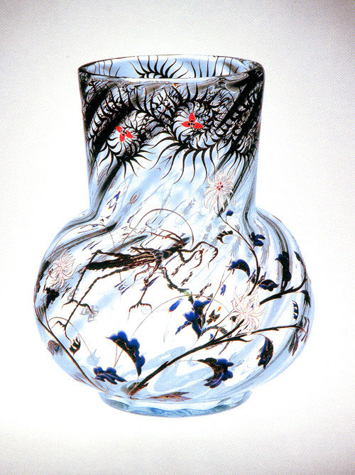 エミール ガレ 花瓶 レプリカ 絵＆写真3：自然とアート ～ガレ