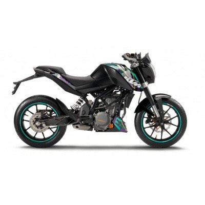 KTM DUKE 200 パワーパーツ カウル 黒 セット 125 390（125