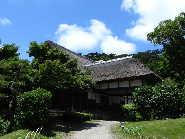 三溪園 鶴翔閣 鎌倉寺社探訪 オートシェイプ画 四季月記 近現代史記事紹介の雑記帳