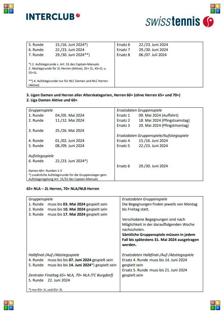 2024 TCB Buchegg Schwamendingen Zürich
