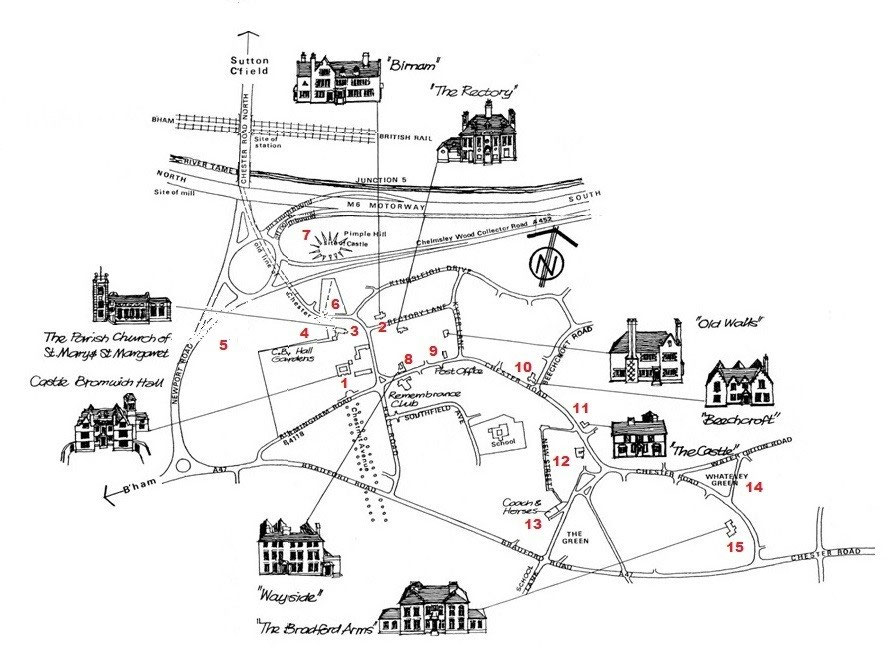 Castle Bromwich Village Trail Castle Bromwich History for Young People