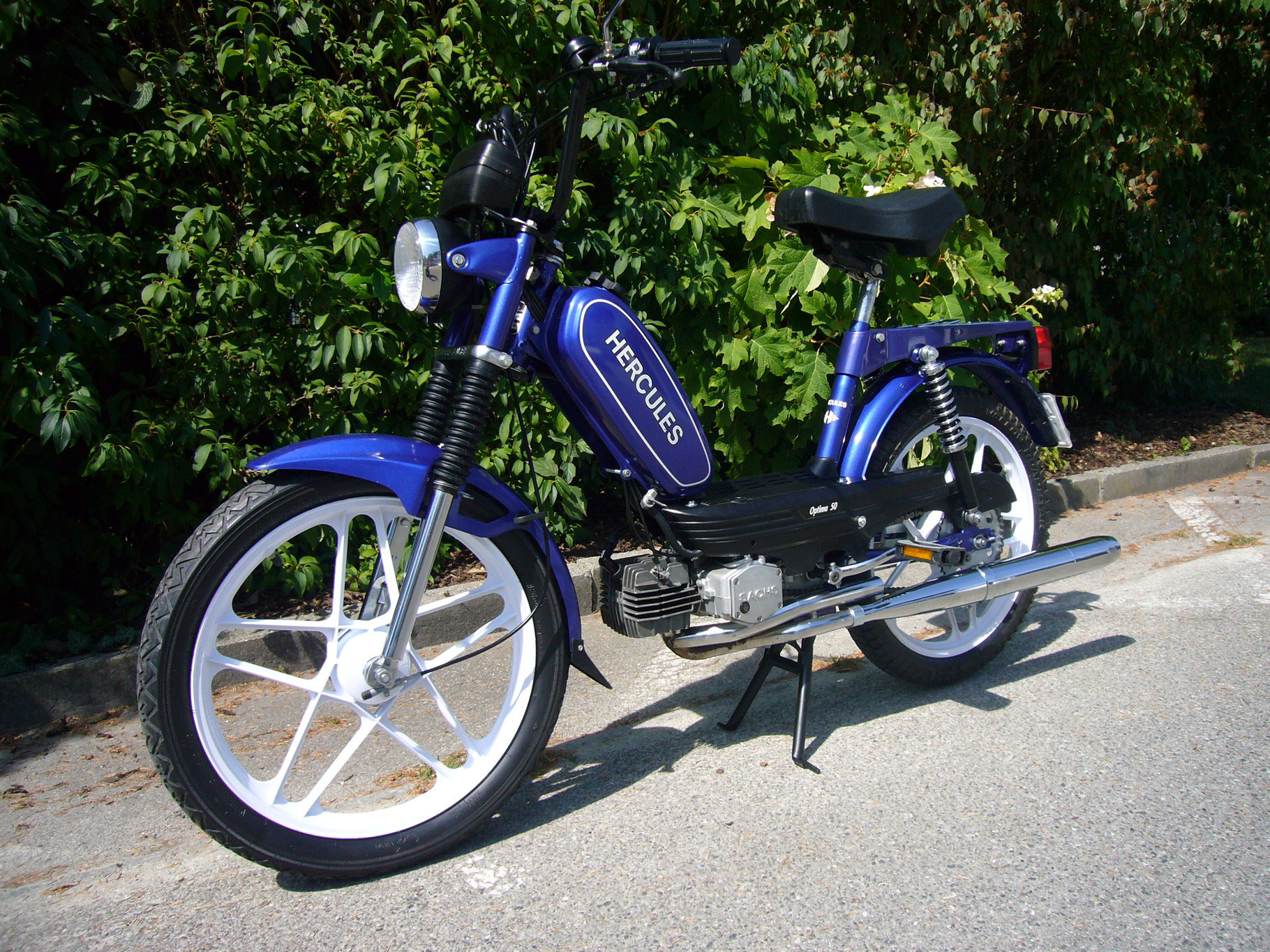 > Hercules Optima 3 Neuaufbau mit Sachs 505/3DK Motorumbau - manias ...
