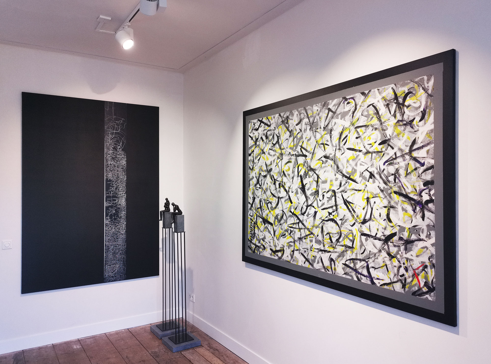 Herman van Veen schilderijen expositie nieuw werk - Art Gallery Voute