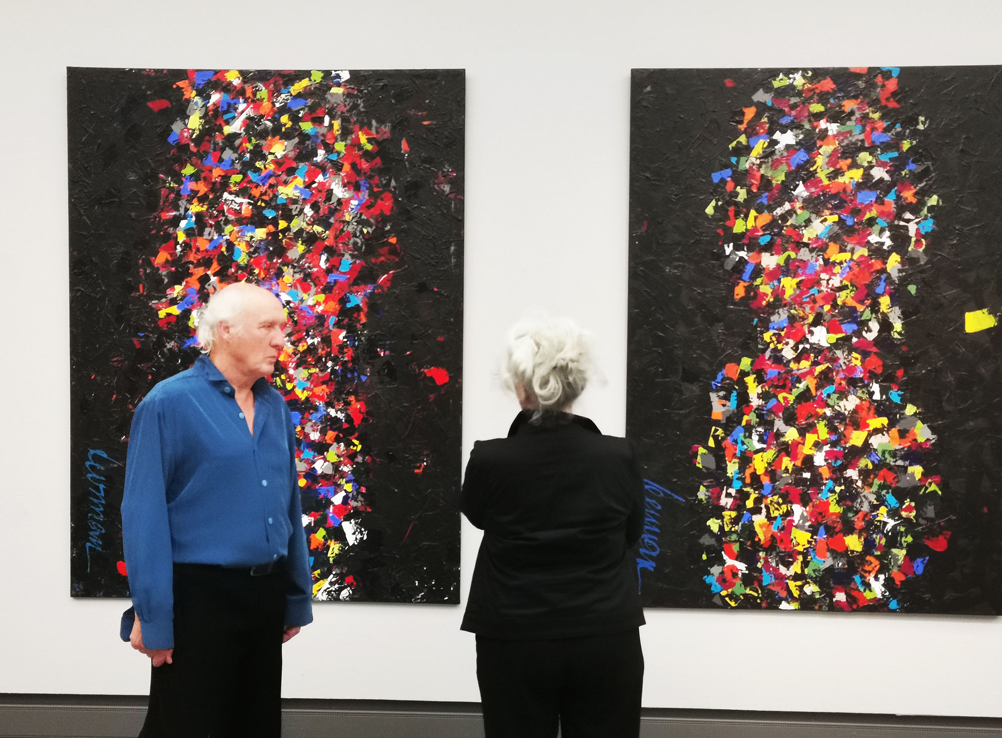 Herman van Veen schilderijen expositie nieuw werk - Art Gallery Voute