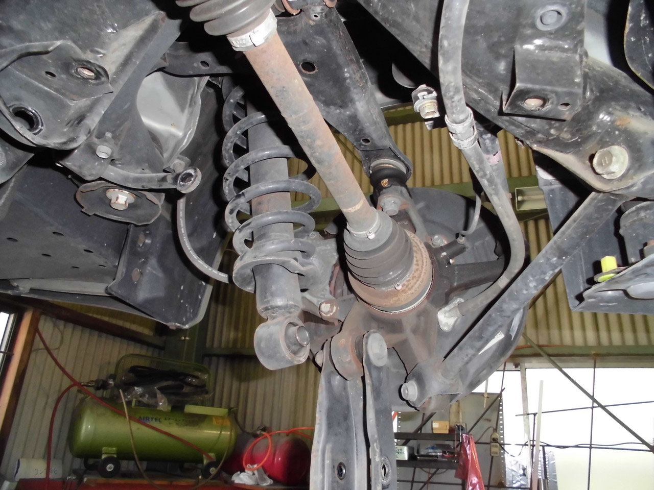 SXE10 アルテッツァ 車高調取付け - トミサトレーシングサービス