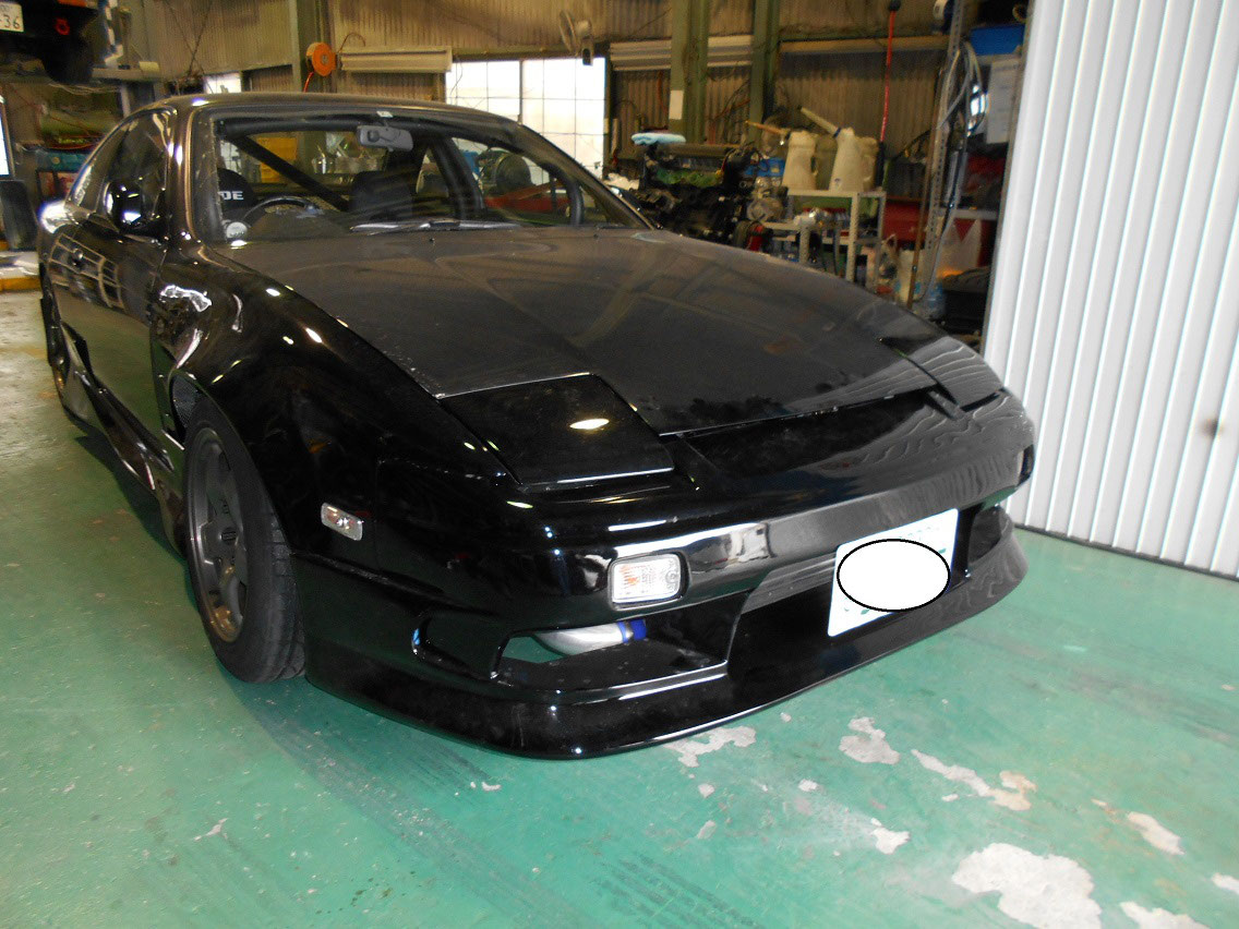 リトラクタブルヘッドライト取付け トミサトレーシングサービス ａｅ86ショップ 中古車販売 旧車 修理 メンテナンスはお任せ下さい